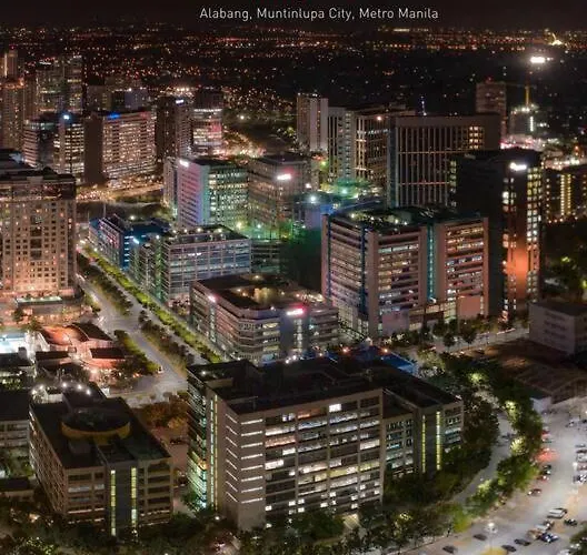 Apartamento 300 Mbps Wifi - 55 Inch Smart Tv - Alabang Near Bellevue Filinvest *